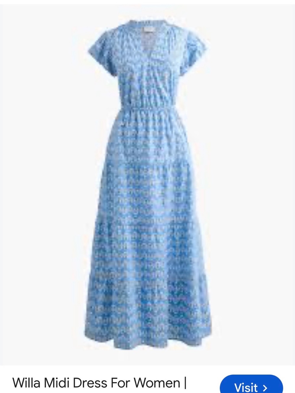 JCrew Willa dress sz 8-10